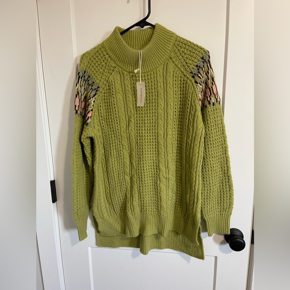 Brand new with tags Sundance oversized sweater